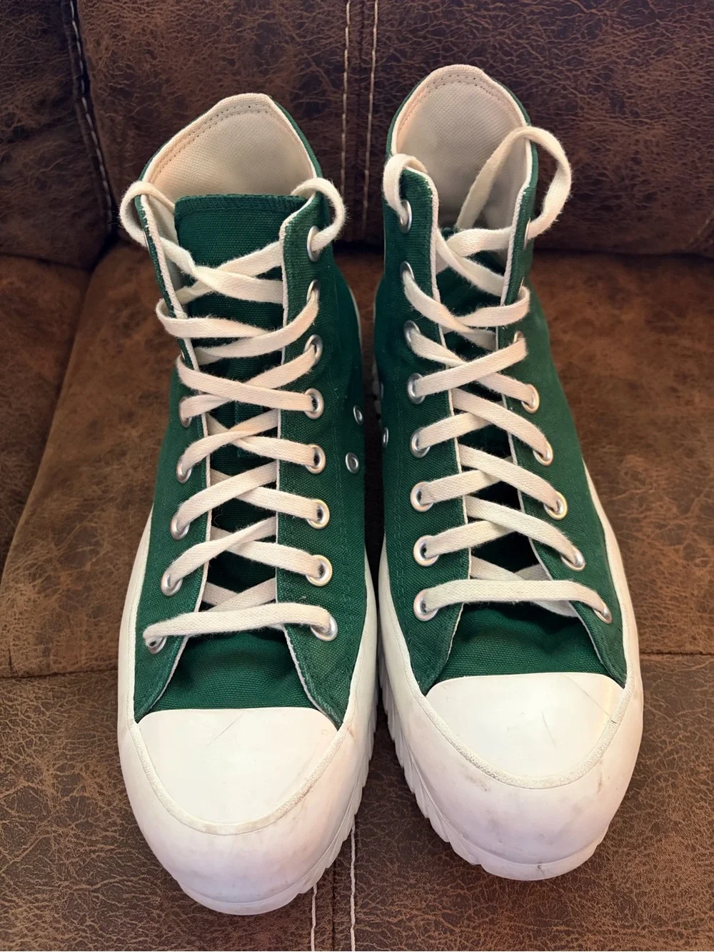 Green High Top Converse Chuck Taylor All Star